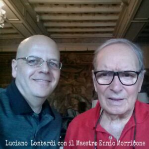 Luciano Lombardi - Incontro con il Maestro Ennio Morricone nella sua abitazione a Roma - Luglio 2014