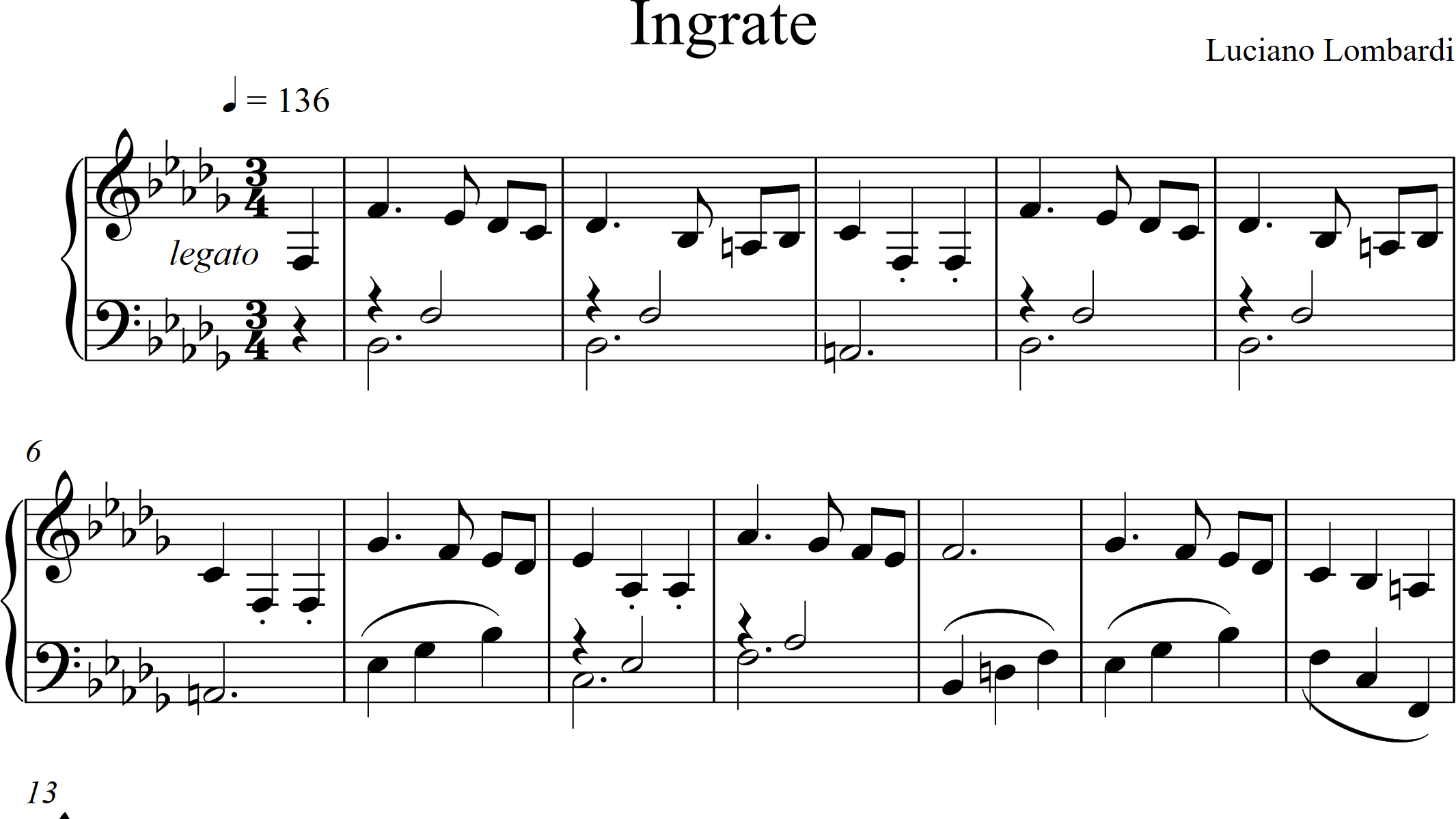 Ingrate - Luciano Lombardi